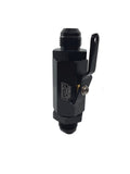 Aluminium Shut Off Valve Black AN10