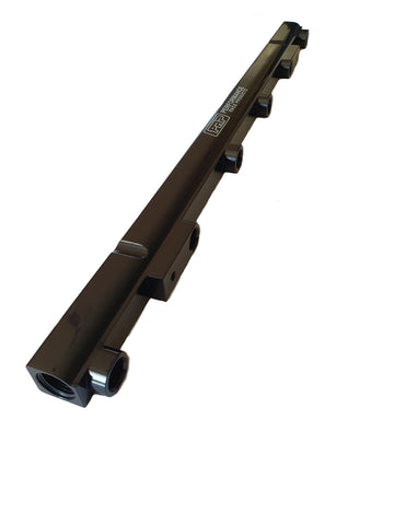 Performance Race Products RB26 ALUMINIUM FUEL RAIL Polished Black